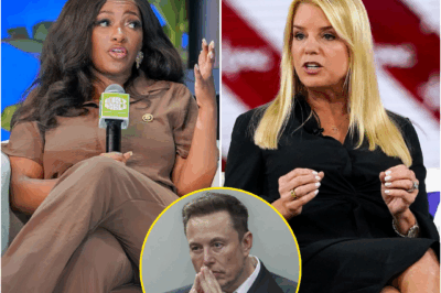 BREAKING: Jasmine Crockett Hits Back After Pam Bondi Threat—Inside the Fiery Showdown Over Elon Musk, DOJ Power, and Free Speech