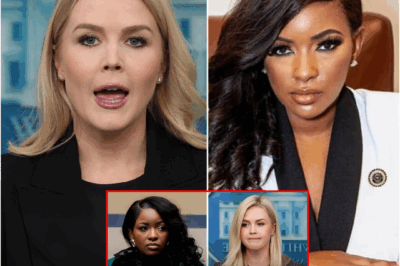 Karoline Leavitt vs. Jasmine Crockett: Inside the $80 Million Legal Storm That Changed Everything
