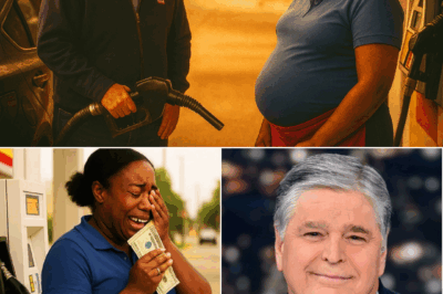SHOCKING: Sean Hannity Quietly Gifts $25,000 to Pregnant Black Woman at Gas Station — No Cameras, Just Tears and Humanity