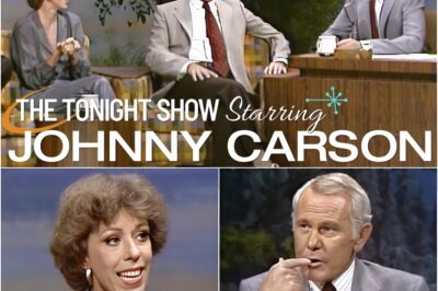 On August 10, 1979, The Tonight Show with Johnny Carson became the stage for one of the most unforgettable comedic moments in television history. Legendary entertainers Carol Burnett and Tim Conway, known for their impeccable chemistry and quick-witted humor, had audiences in stitches as they traded jokes and hilarious anecdotes. Whether it was Conway’s deadpan delivery or Burnett’s infectious laughter, the segment remains a shining example of classic comedy at its finest—one that fans still revisit today for a guaranteed laugh. l00