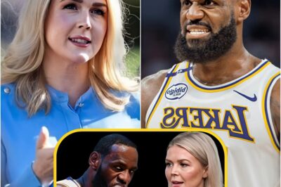 LEBRON JAMES CALLED HER “KKK BARBIE”… BUT KAROLINE LEAVITT’S 17 CALM WORDS BROUGHT HIM TO SILENCE!!!