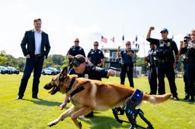 MUSK’S MIRACLE: Elon Musk Funds Life-Changing Tech for Injured Police Dogs—What Happens Next Has the Whole World Cheering!L00