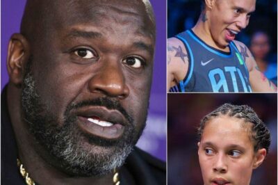 NO MERCY: Shaquille O’Neal breaks his silence on Brittney Griner with just 8 WORDS — One sentence ends all debate! Live on air — Shaq dropped a “broadcast bomb” about Brittney Griner. Not worthy of representing America. What he said wasn’t in the script. The entire studio froze. ESPN went silent. Social media exploded. Everything went beyond imagination.L0