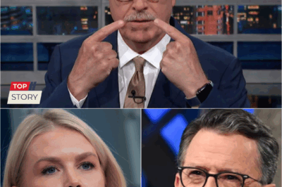 YOU CAME FOR RATINGS, KAROLINE. YOU LEFT WITH A WARNING.  Karoline Leavitt’s On-Air Ambush Backfired So Brutally, The Late Show Had to Cut the Feed — And Colbert’s Last Words May Have Just Defined the Entire 2025 Election.