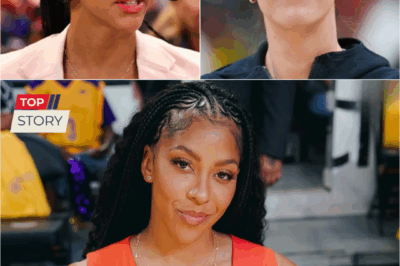 “YOU DON’T BENCH A LEGEND FOR SPEAKING HER MIND.” Candace Parker Walked Into the Studio Smiling — But What She Said About Caitlin Clark Left Producers Frozen and Fans Picking Sides Overnight.