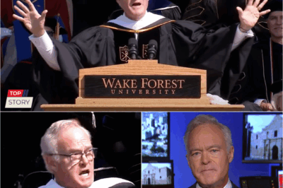 “ELEVEN WORDS. AND THE GRADUATES STOPPED SMILING.” Scott Pelley’s Commencement Address at Wake Forest Began With Applause — But His Final Warning About Fear and Control Chilling America’s Classrooms Left the Arena Silent, and CBS Quietly Cut the Replay.