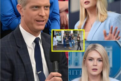 “We’re Not Cleaning the Streets — We’re Erasing the People.” — Karoline Leavitt Tries to Attack Jasmine Crockett, But Garrett Haake Shatters Her Confidence With a Single Fact at the White House Podium