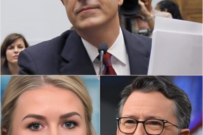 “I Don’t Debate Monsters. I Expose Them.” — Stephen Colbert Corners Karoline Leavitt Live On Air. Washington Reeling.