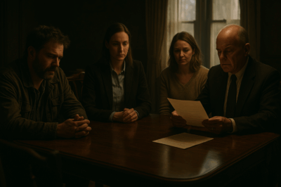 “A Father’s Final Will Shattered Three Siblings-But What They Discovered Next Changed the Meaning of Family Forever.”